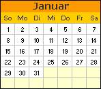 Excel Universalkalender